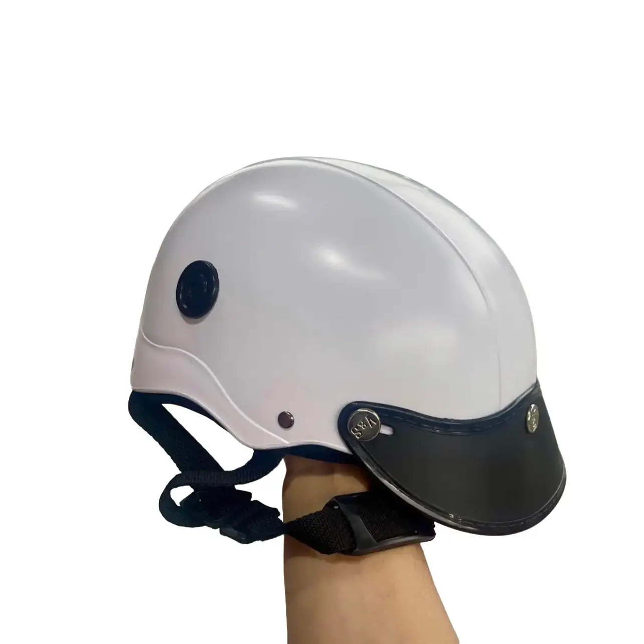 Nón bảo hiểm trơn có nút thông gió giá hời - Helmet Phụ Kiện