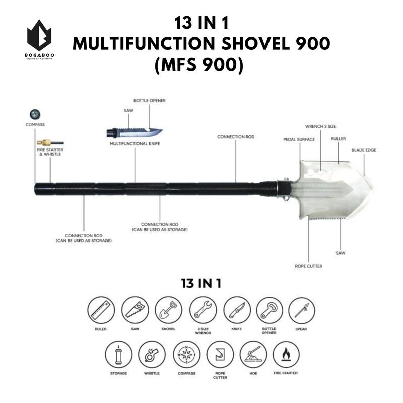 BISA COD Dhaulagiri Multifunctional Shovel 900 (MFS 900 ) Sekop Dhaulagiri - Cangkul Skop Dhaulagiri 4