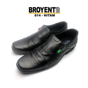 Sepatu Pantofel Pria Kulit Asli 814 Kerja Shoes
