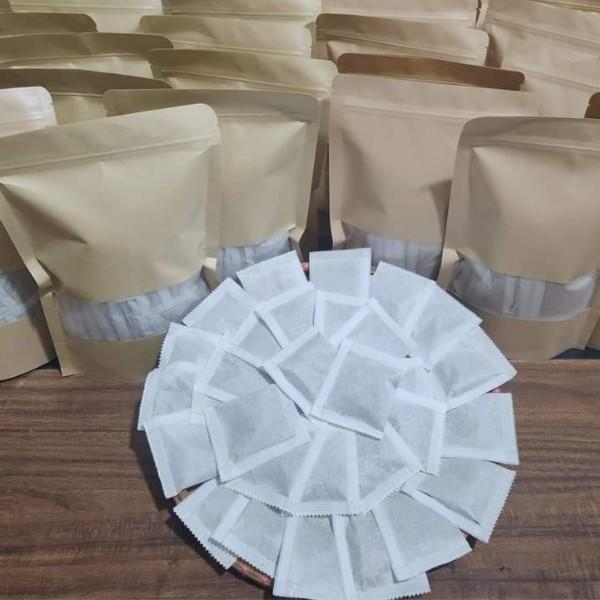 combo 60 túi lọc trà ngọn ổi míc 3 vị ( cỏ ngọt.lá dứa nếp Hữu cơ Nước Trà Tea 3