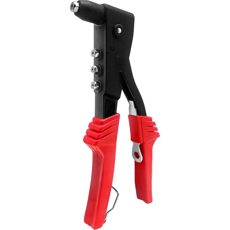 Pop Rivet with 4 Interchangeable Rivet Heads and Portable Wrench ...
