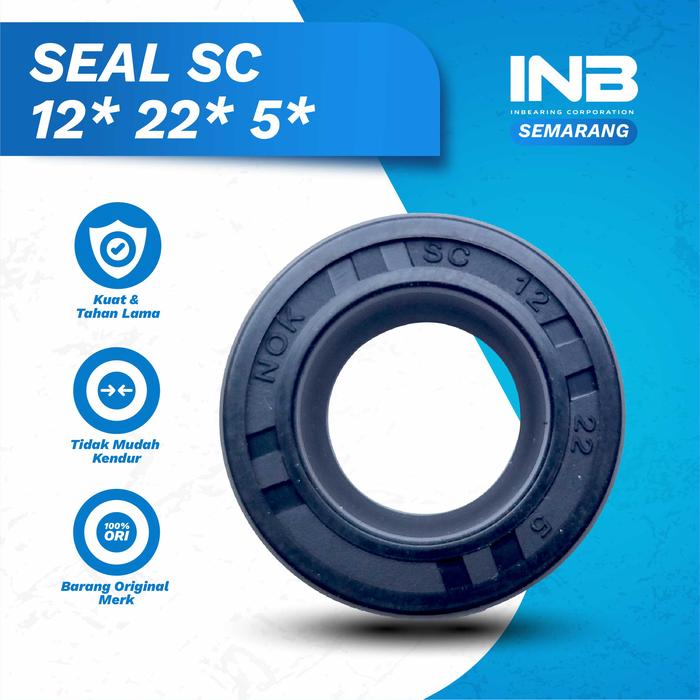 Gambar Seal Sc 12 22 5  Seal Versneling Operan Vega R Jupiter Z INB SEMARANG dari INBearingsealSMG Kota Semarang Tokopedia