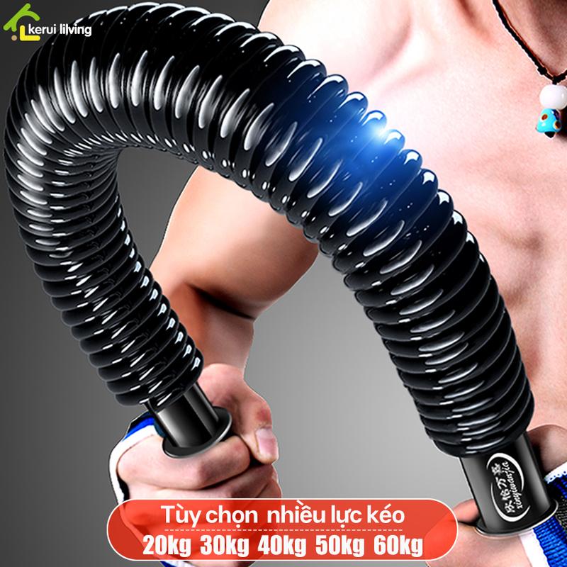 Gậy Bẻ Tập Cơ Tay, Vai, Ngực. Thanh Gậy Tập Tay Lò Xo Đàn Hồi, Tập Gym, Tập Thể Dục Tại Nhà Bóp Tay