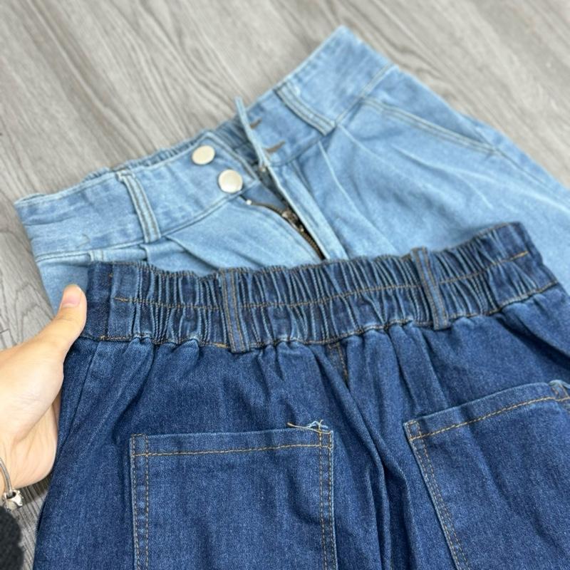 [CÓ BIGSZ]40-75KG Quần LƯNG CHUN dáng suông 2 cúc form to cạp cao chất bò mềm có co giãn có bigsz. 8