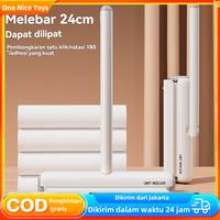 Gambar 24cm Lint Sticky Roller Pembersih Bulu Kucing dan Anjing Pakaian Rambut Kotoran Serba Guna Panjang yang dapat disesuaikan, Dapat Dilepaskan - Putih pendek dari One Nice Toys Kab. Tangerang 3 Tokopedia