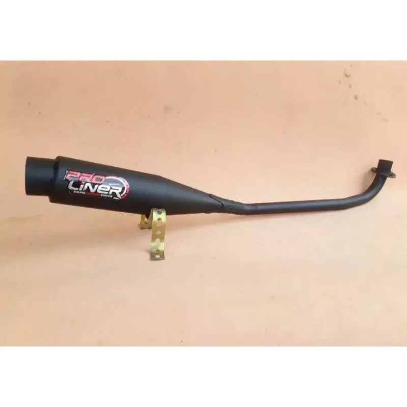 kNalpot racing ahao khusus motor bebek UNIVERSAL supra karisma revo smas grend jupiter dsb warna hitam terbaik ahau