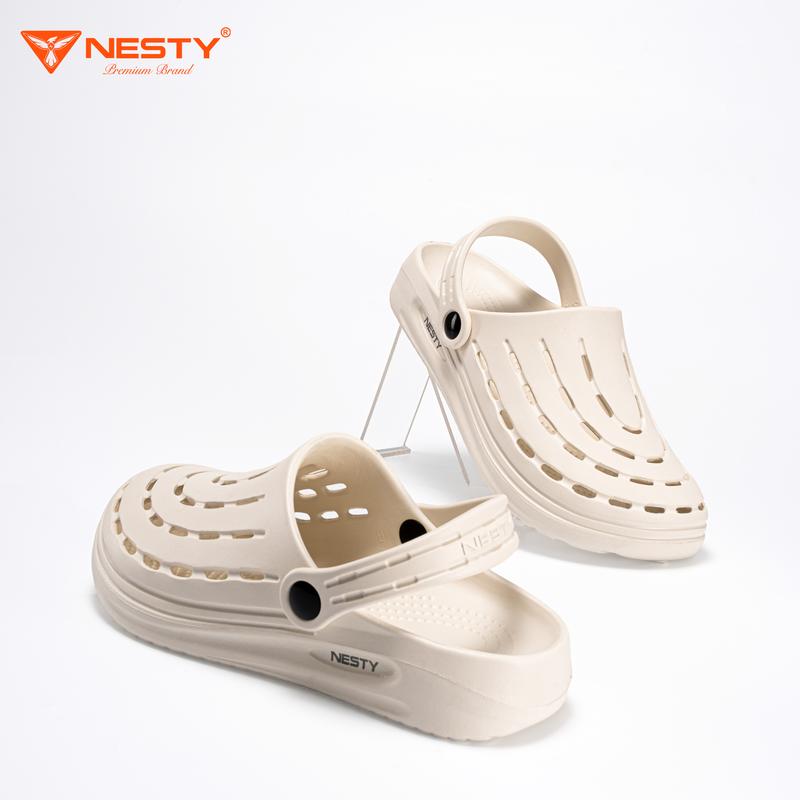 [Tặng Sticker] Dép Sục Nesty Chất Liệu Eva Siêu Nhẹ, Không Mùi, Đế Thấp 2 cm NE23