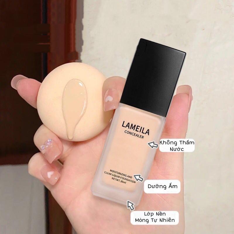 Kem Nền Lameila 3063 Che Khuyết Điểm Mỏng Nhẹ Dễ Tán