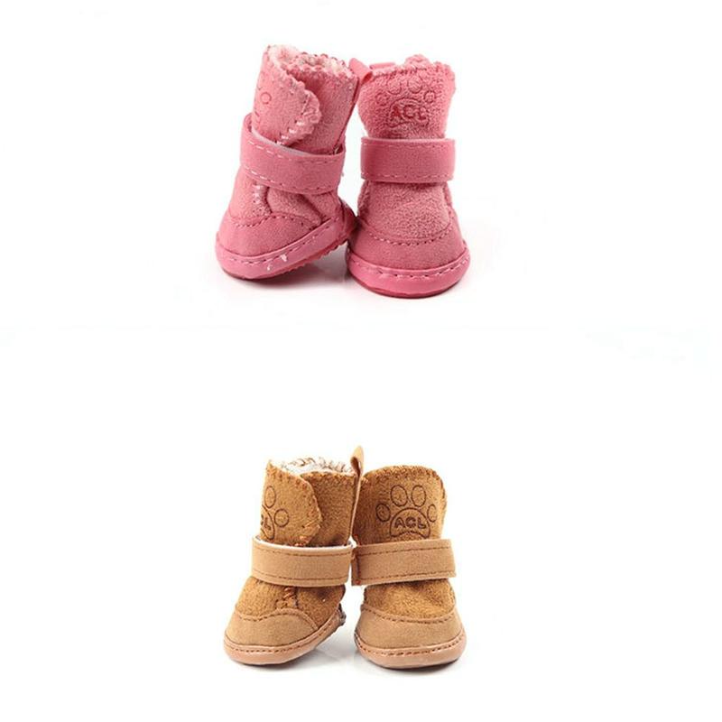 Product Introduction of Antiskid Fashion for Small Dog, Cats Keeping Warm Outdoor Dog Snow Boots Pet Shoes Dog Supplies Skidproof Sneakers 10