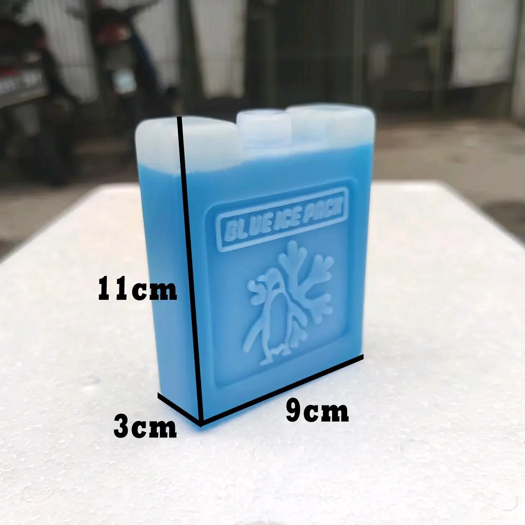 Ice Pack mini Blue Ice Pack 11x9x3 cm Biru Biru