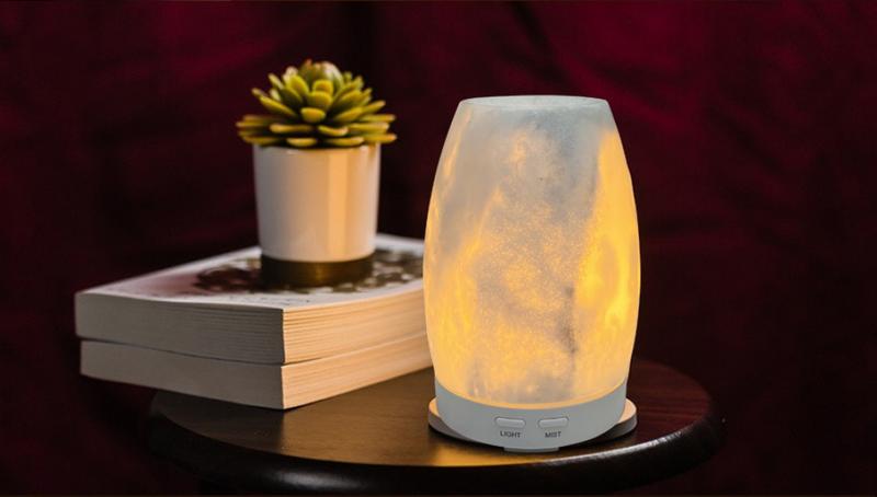 Product Introduction of Humidifier Night Light Aromatherapy Household Small Mute Bedside Spray Desktop Student Dormitory Ins Wind Humidifier Factory 5