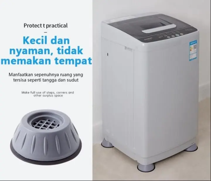 DAPAT 4 pcs Tatakan Anti Getaran Pada Alat Rumah Tangga BISA COD 1