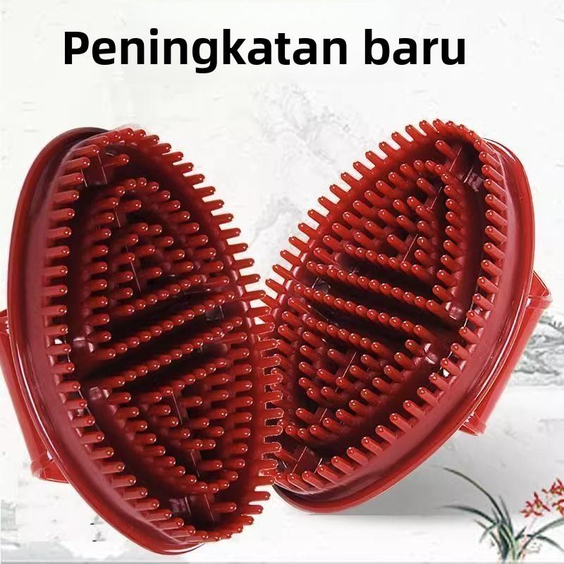 Sikat Pijat Meridian Asli Dredging Pelangsing Kaki Tubuh Perut Ajaib Refleksi Anti Selulit Urut Wajah