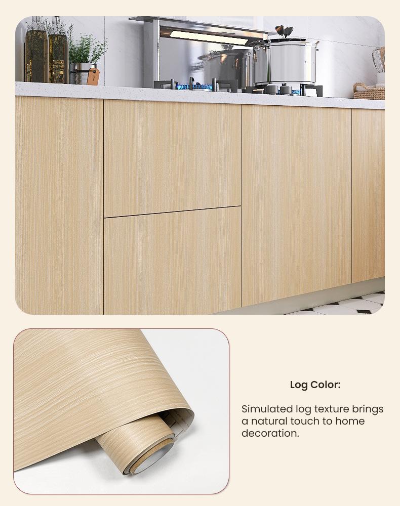 Product Introduction of Wallpaper Self Adhesive Wall Stickers Peel and Stick Wallpapers Thick Removable Waterproof DIY Vinyl Film for Kitchen Countertops Cabinet Furniture Refurbishment 7