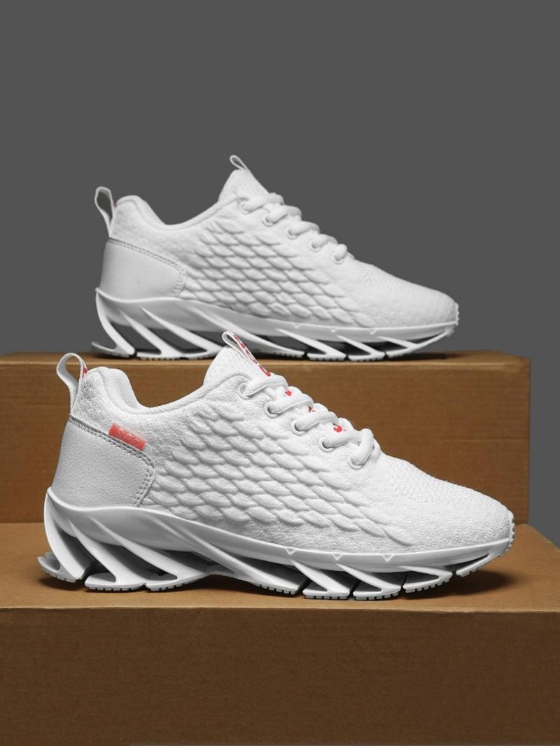 Product Introduction of Women's Fashionable Breathable Mesh Sneakers, Casual Comfortable Sports Running Shoes, All-match Round Toe Lace Up Low Top Sneakers for Daily Wear 8
