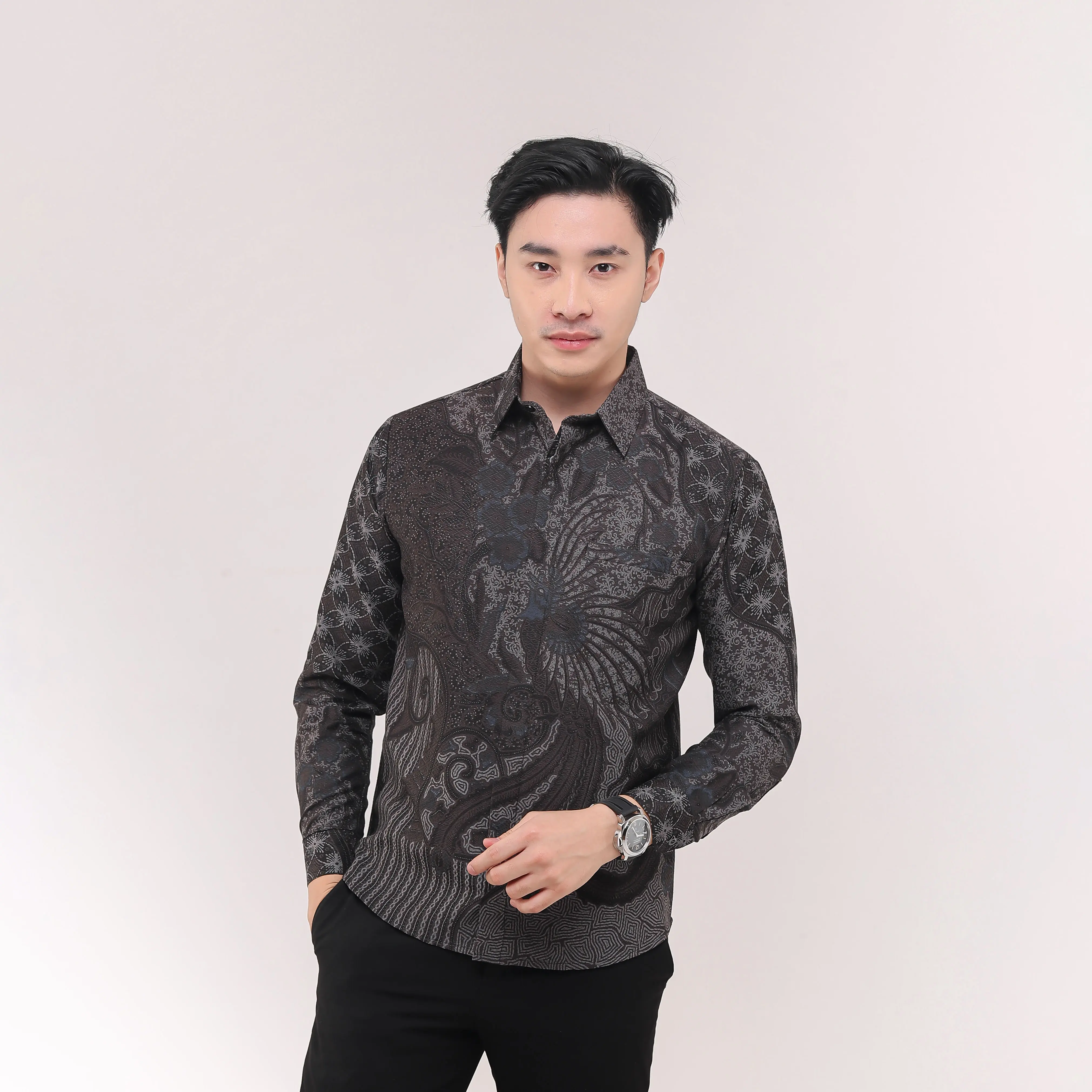 Batik Slimfit Batari Long Sleeve A716 Pria Panjang