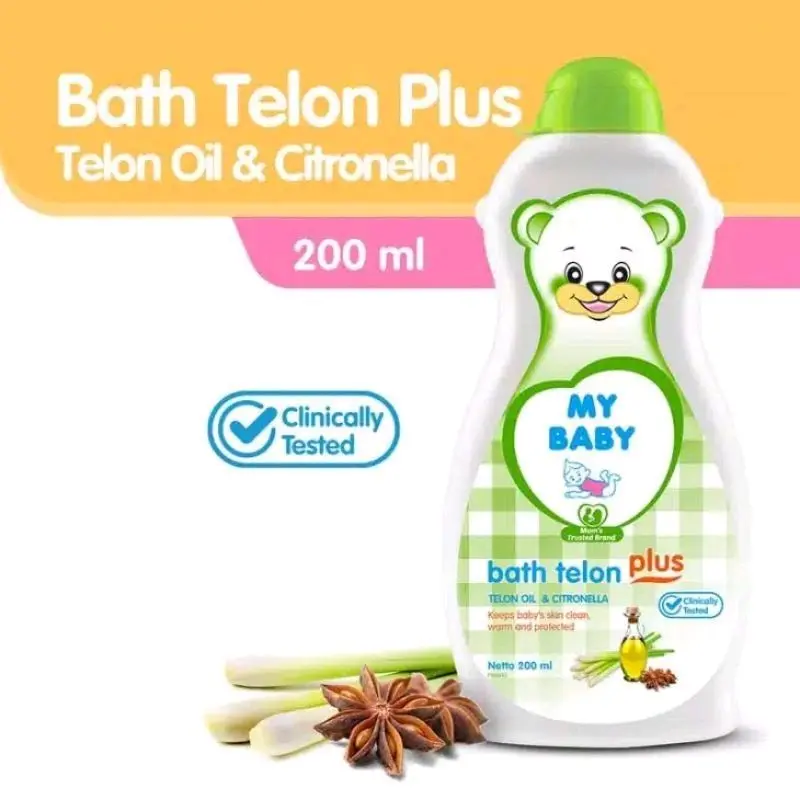 My Baby My Baby Bath with Telon Plus 200Ml Sabun Mandi bayi 0