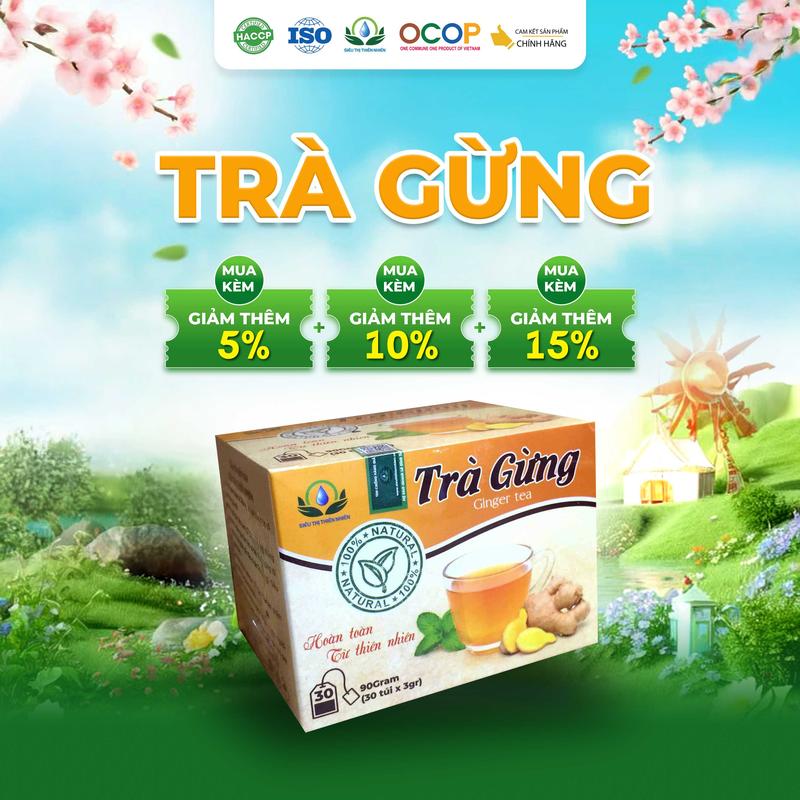 Trà Bồ Công Anh Hộp 30 Túi Lọc x 3Gram Siêu Thị Thiên Nhiên
