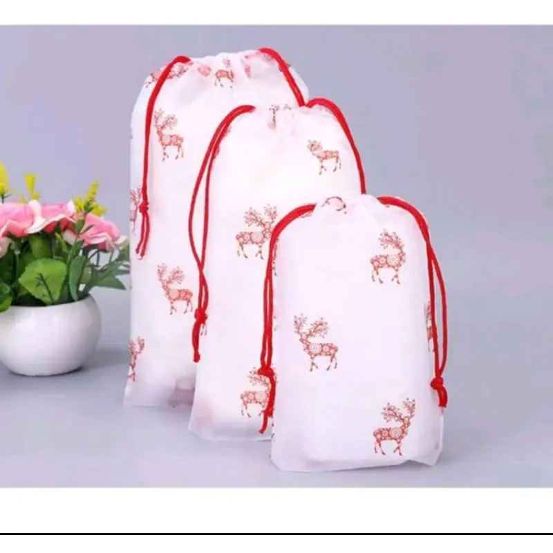 Travel Bag Kosmetik Makeup Anti Air Pouch Serut 2