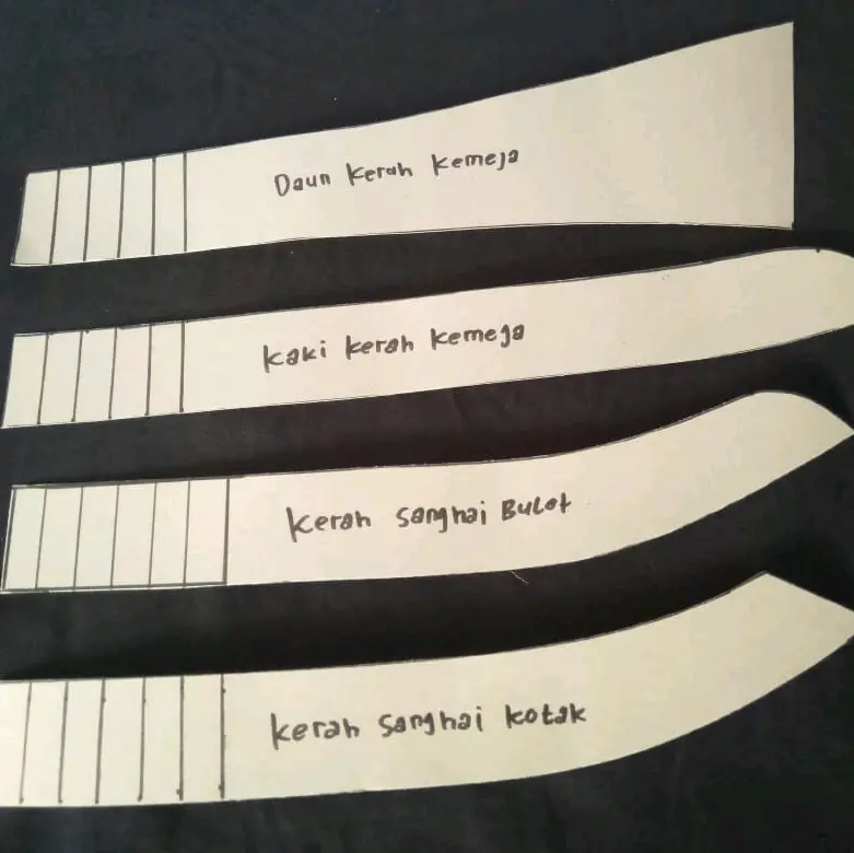 Pola kerah kemeja dan kerah shanghai