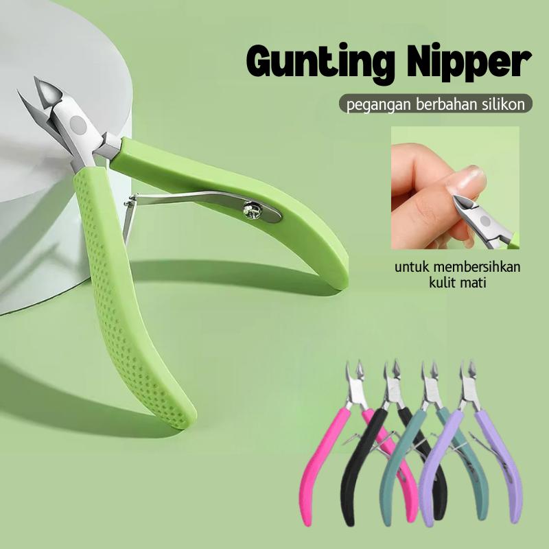 Cuticle Nipper / Tang Kutikula Kuku / Nail Nipper / Gunting Kutikula Perawatan Kuku /Set Manikur Bersihkan 2