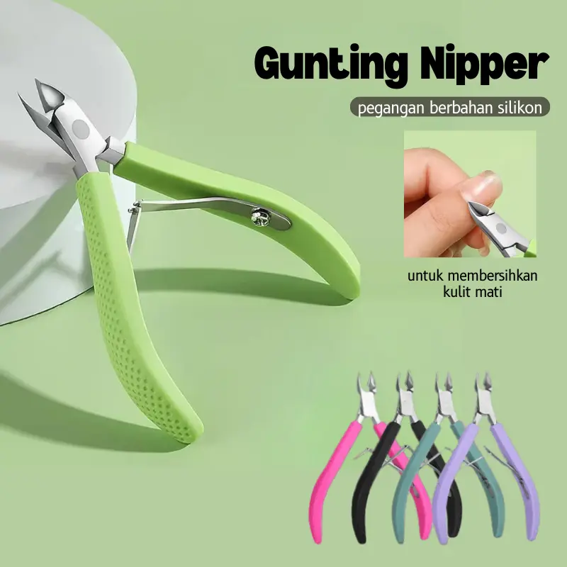 Cuticle Nipper / Tang Kutikula Kuku / Nail Nipper / Gunting Kutikula Perawatan Kuku /Set Manikur Bersihkan 2