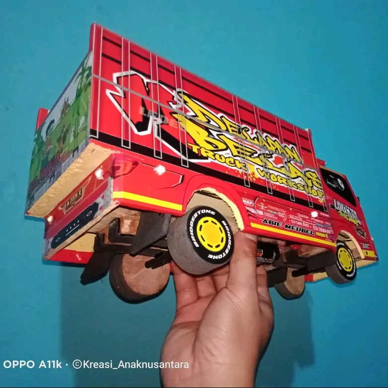 MINIATUR TRUK OLENG FUL VARIASI