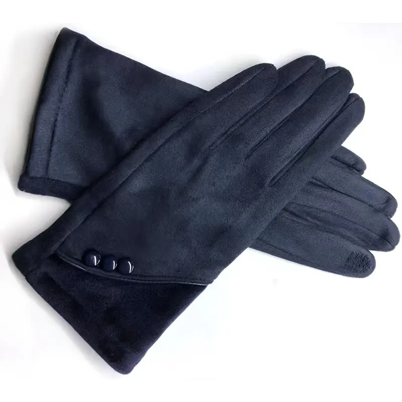Women's Waterproof Winter Outdoors Sports Gloves, Touch Screen Compatible, Warm Insulation, Faux Fur Lining, Non-Retractable, Fingerless Design 8