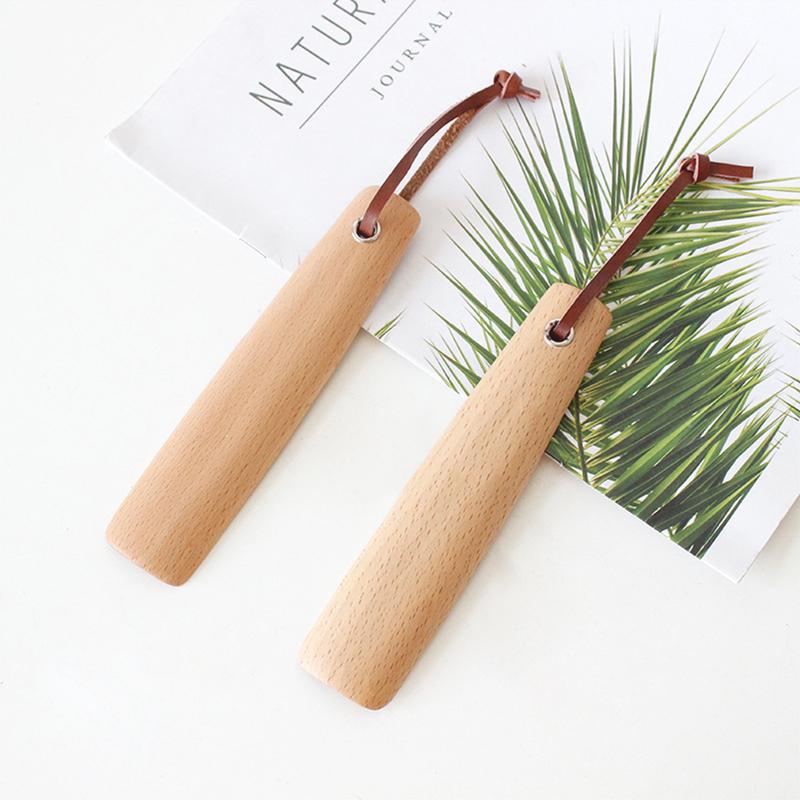 Shoe Horn Tool Sports Socks Gift Child Shoehorn Japanese-style Bamboo 16x3.5cm 1