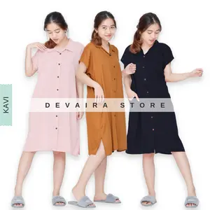 Kavi Homedress Daster Rayon Busui Kekinian Terbaru