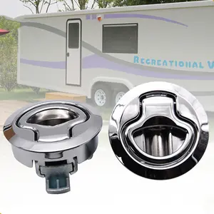 SW34RG Marine Hatch Locking/Boat Embedded Pull Hatch Lock/Slam Latch For Boat