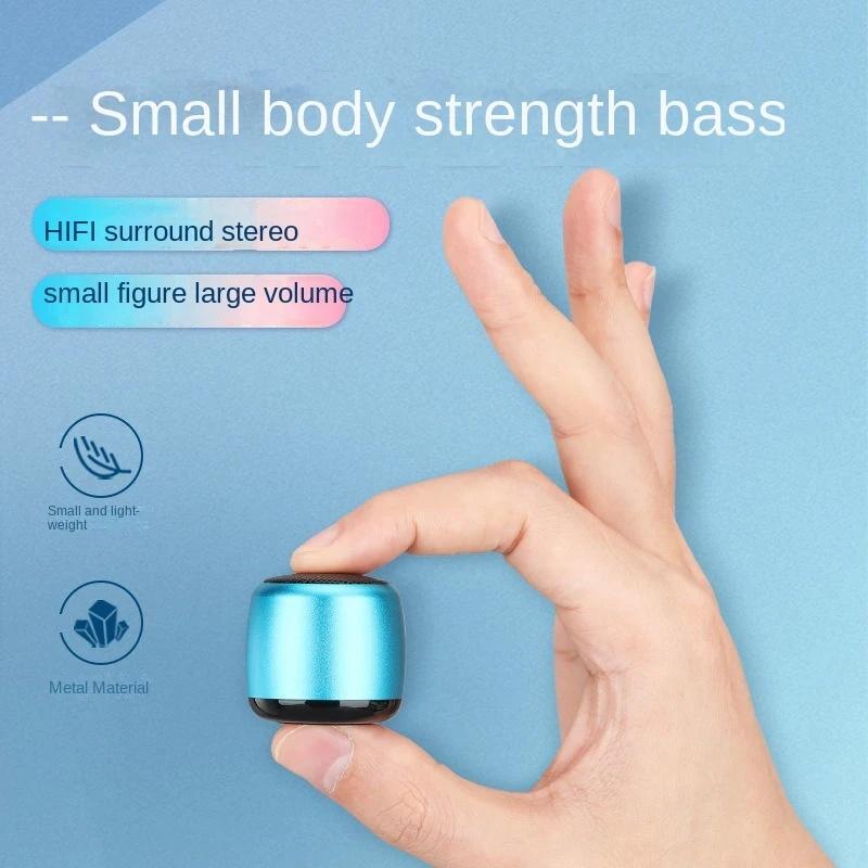 Loa Không Dây Âm Thanh Nổi 3D HIFI Máy Nghe Nhạc Bluetooth Không Dây Loa Mini Cầm Tay Ngoài Trời