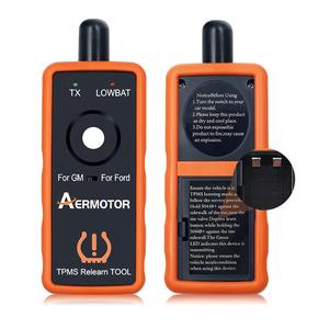 Aermotor Requiere baterías 2 en 1 TPMS Sensor de monitoreo de presión de neumáticos, Herramienta de activación TPMS para Ford, Escáner de sensor de monitoreo de presión de neumáticos para GM/Opel (sin batería)