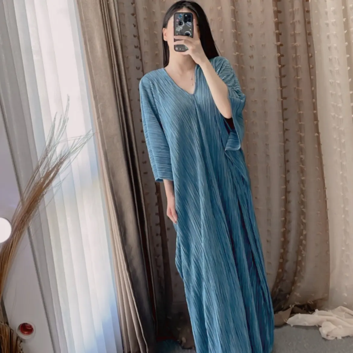 Alhena Kaftan - Collection Vaeesan - Jumbo - Overize - Bumil - Plisket