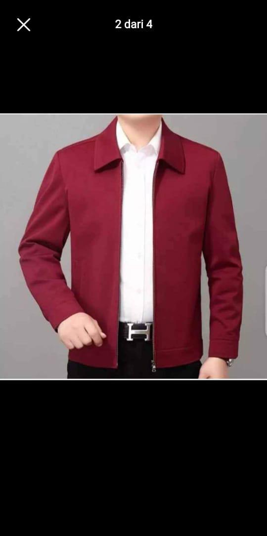 Product Introduction of Jasket  santri pria jasket formal jasket Katun Polos Dewasa Keren  Casual 3