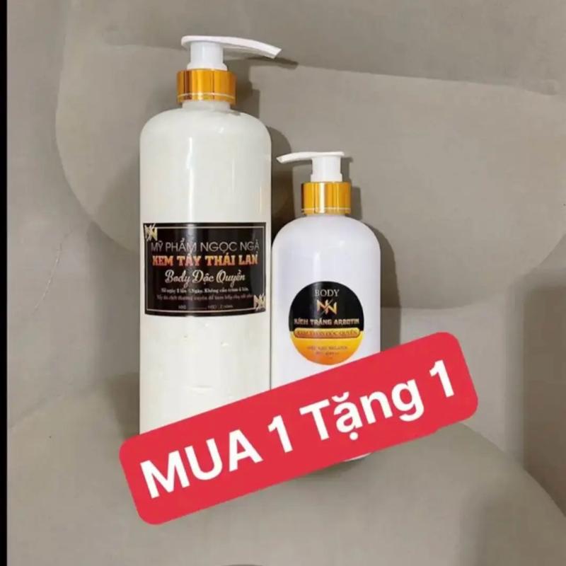 ( MUA 1 TẶNG 1 ) Kem tẩy thái lan (1kg) .Dưỡng da mềm mịn cấp ẩm cho da khử thâm và chống nắng cho da