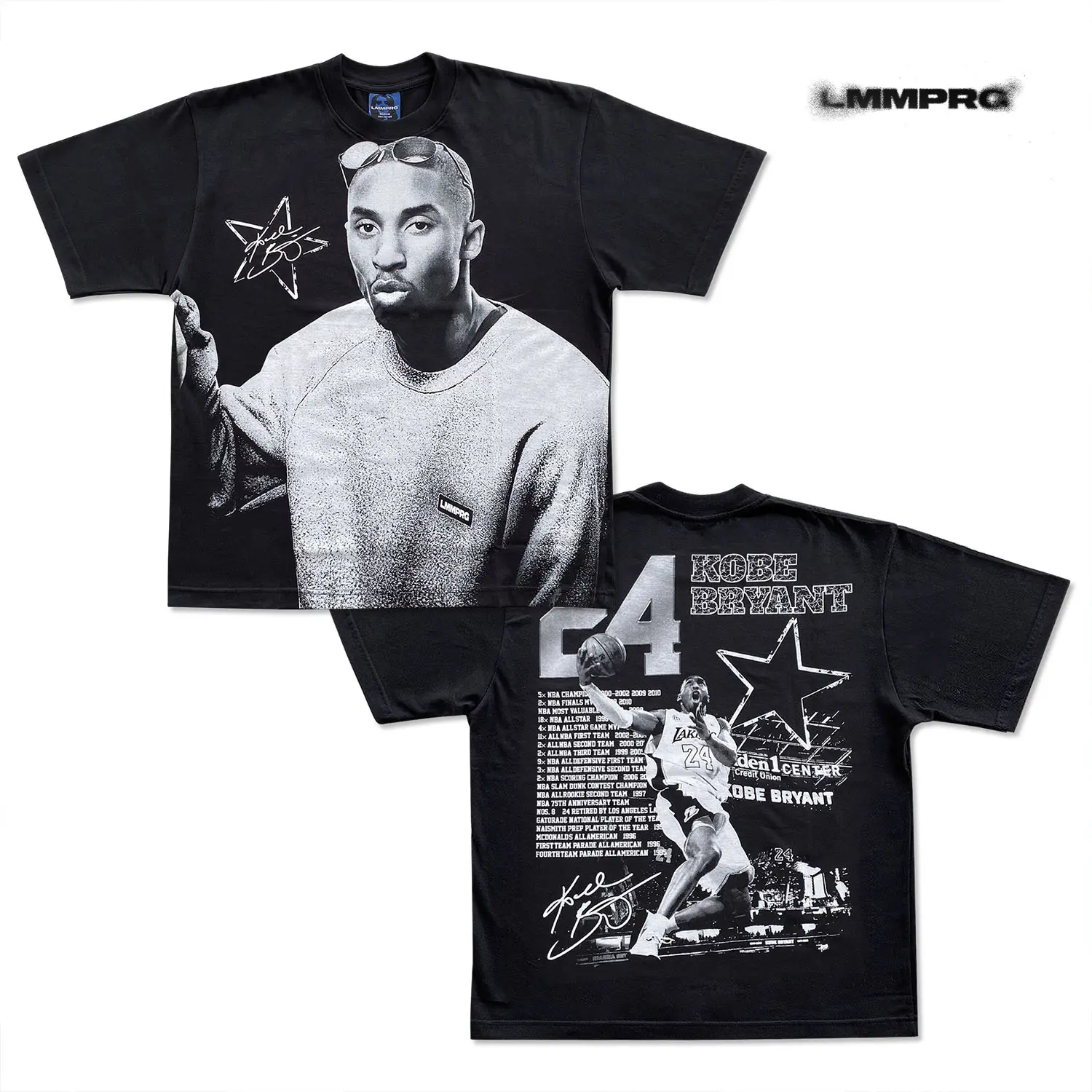 KAOS BAJU KOBE BRYAN LAKERS OVERSIZE | Vintage Bootleg Rap Tee | LA MAMMA PREGA | LMM PRG