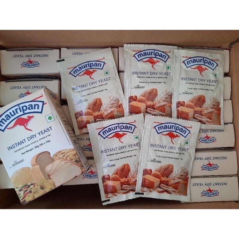 Men nở Mauripan hộp 5 gói