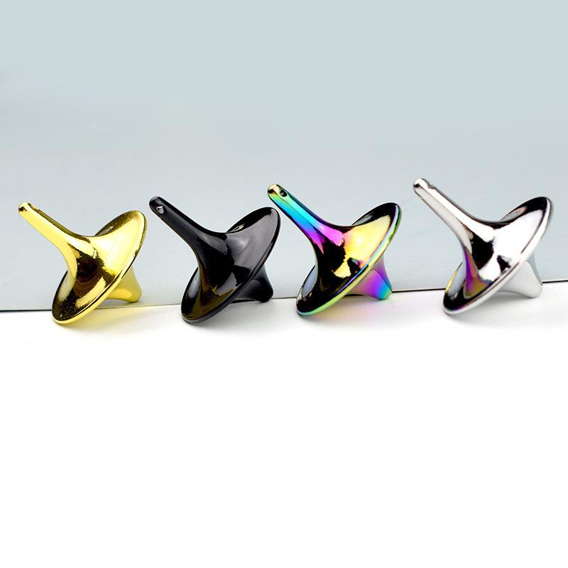 Product Introduction of Inception Fingertip Gyroscope Gadget Relieves Bored Class Bored Artifact Black Technology Male No Resistance Toy 8