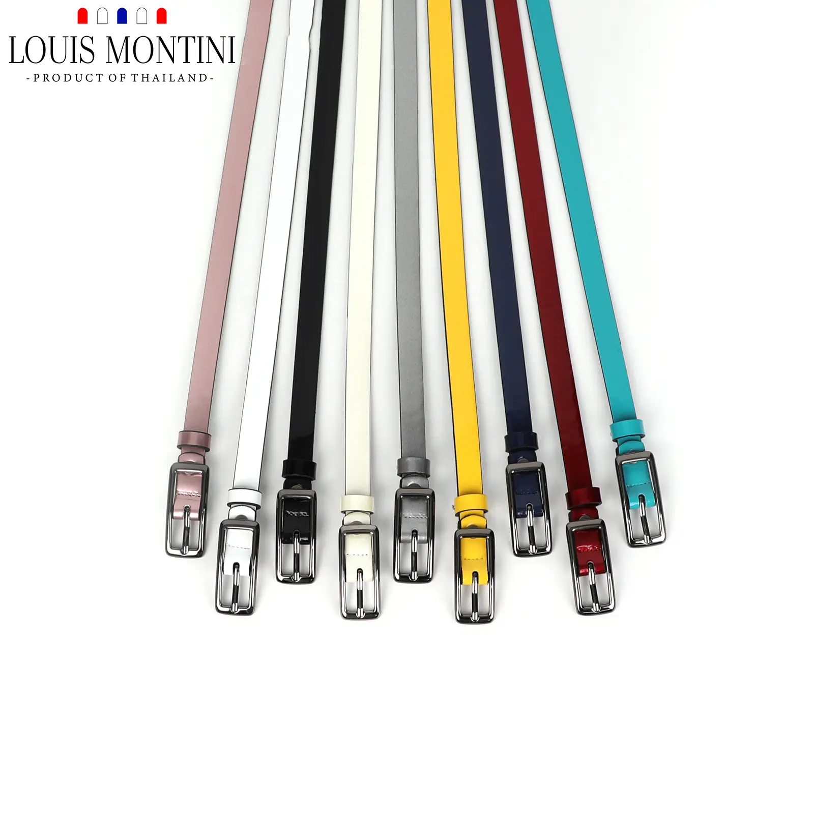 Thắt lưng nữ Louis Montini (Nikita) Thắt lưng nữ Thắt lưng PU MPU12