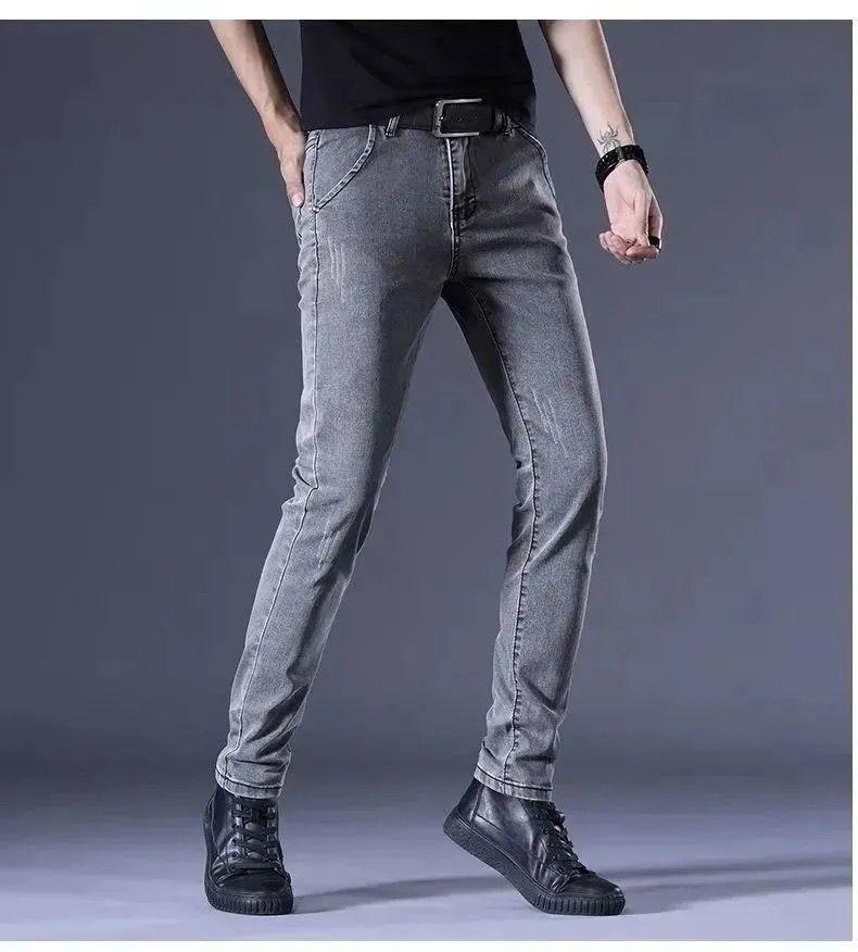 Product Introduction of Quần Dài Bò Co Giãn, Hàng Mới Về Mùa Xuân Và Mùa Thu, Dáng Ôm, Thiết Kế Skiy Pats, Dễ Phối Đồ, Thích Hợp Cho Giới Trẻ Và Trang Phục Thường Ngày 2