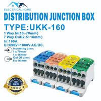 Gambar KOTAK DISTRIBUSI TERMINAL MULTI IN 1 / JUNCTION BOX DIN RAIL UKK-160 dari ELECTRICAL HOME Kota Surabaya 1 Tokopedia