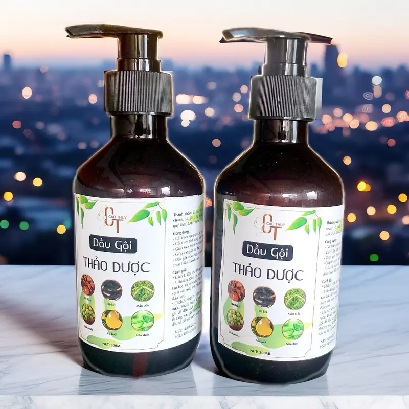 Combo 2 dầu gội thảo dược, giảm rụng tóc, kích thích mọc tóc 0