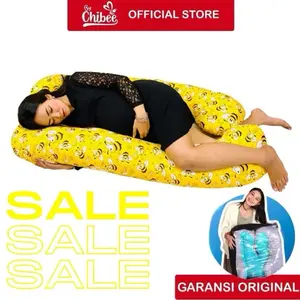 By Chibee - Bantal Ibu Hamil /Maternity Pillow Ukuran 120x80