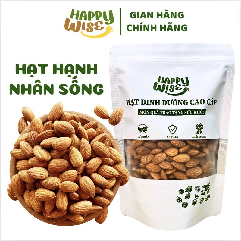 Hạt Hạnh Nhân Sống Nhập Khẩu Mỹ Hạnh Nhân Tươi Làm Sữa Hạt 0