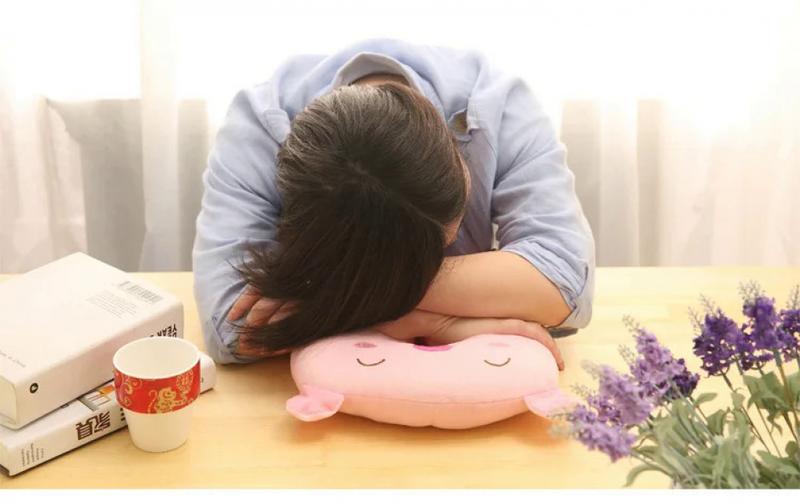 Product Introduction of Creative Cute Animal Panda Cat Bear Plush U-shaped Pillow Cervical Spine Neck Travel Portable Home Office for Children Lovely 16