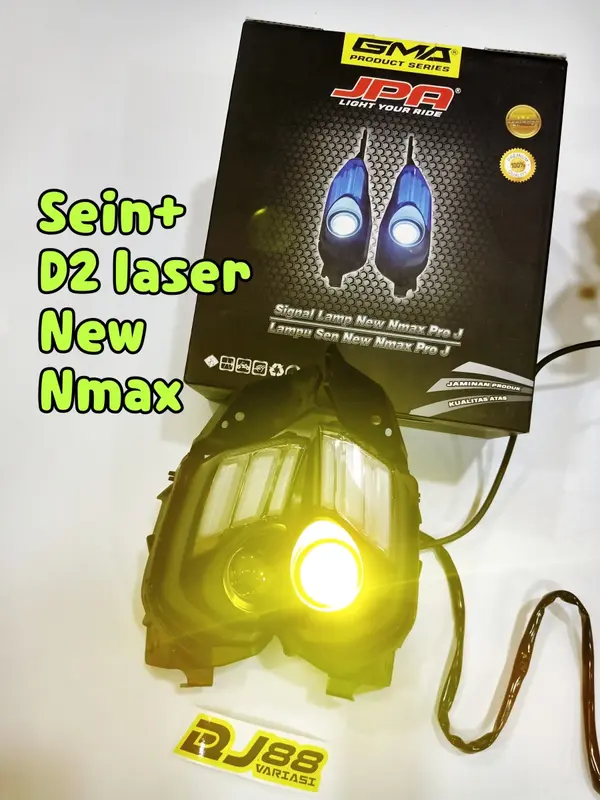 Lampu sein depan new nmax JPA projie d2 laser original 0