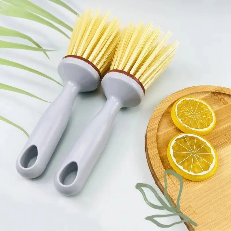 Bàn Chải Nồi, Bàn Chải Nhà Bếp Gia Dụng, Để Rửa Nồi Và Bát Đĩa, Dầu Chống Dính, Thích Hợp Cho Bếp Và Bếp, Bàn Chải Tẩy Cặn Làm Sạch Bát Đĩa 2