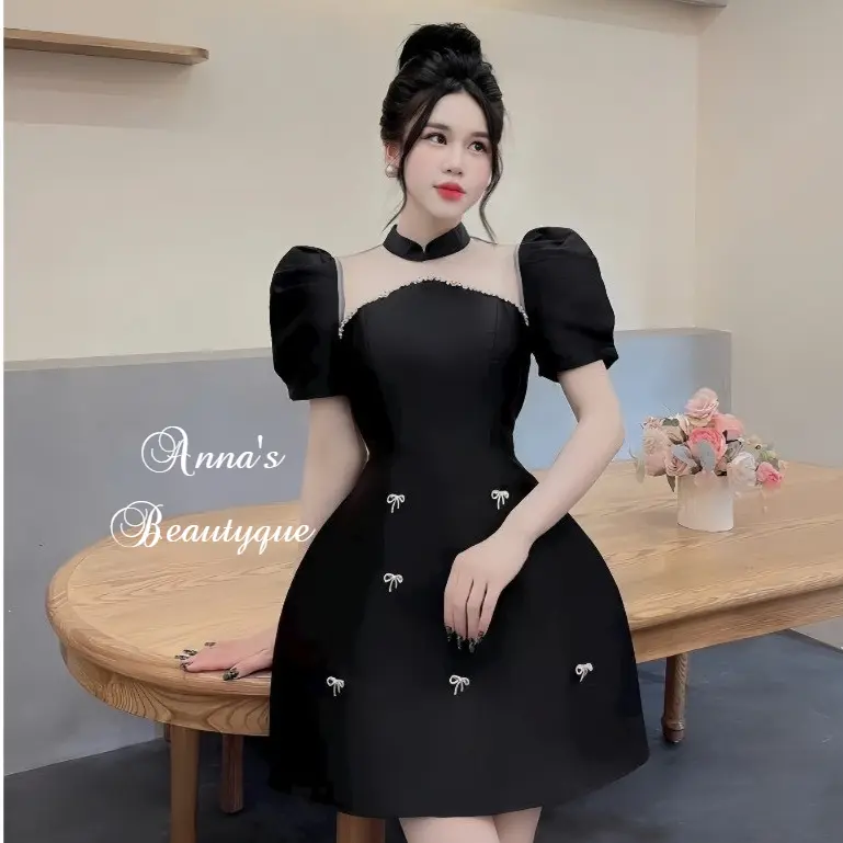 Korean Fashion Look #AM313 I Elegant Mini Dress Korean - TikTok Shop Philippines Korean Fashion Look #AM313 I Elegant Mini Dress Korean - TikTok Shop Philippines
