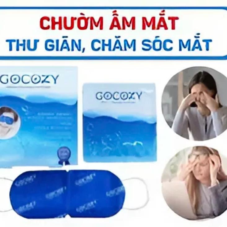 CHƯỜM ẤM GOCOZY hộp 10 miếng Thư giản mắt, mỏi mắt do sử dụng màn hình điện thoại và máy tính nhiều 2
